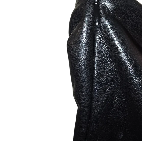 Faux Leather Good American strapless dress size 0 NWT - Picture 7 of 9